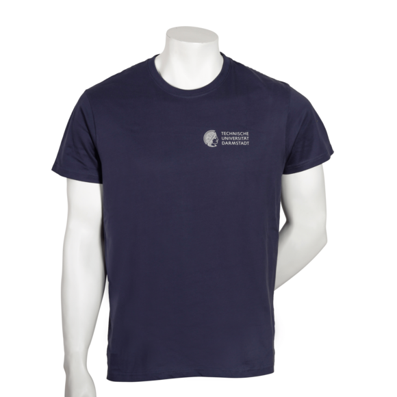 Blaues T-Shirt der TU Darmstadt