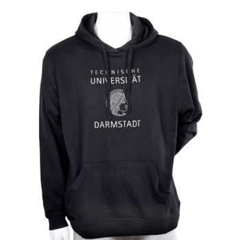 Black Hoodie of the Technical University Darmstadt
