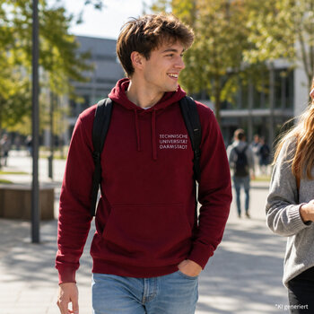 Kapuzen-Sweatshirt rot – Komfort & Stil | TU Darmstadt