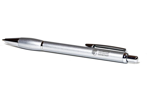 Kugelschreiber Metall der TU-Darmstadt